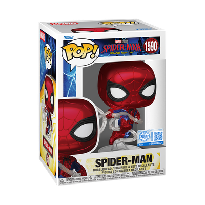 Funko Pop Spider-man Metallic Exclusivo de Hottopic