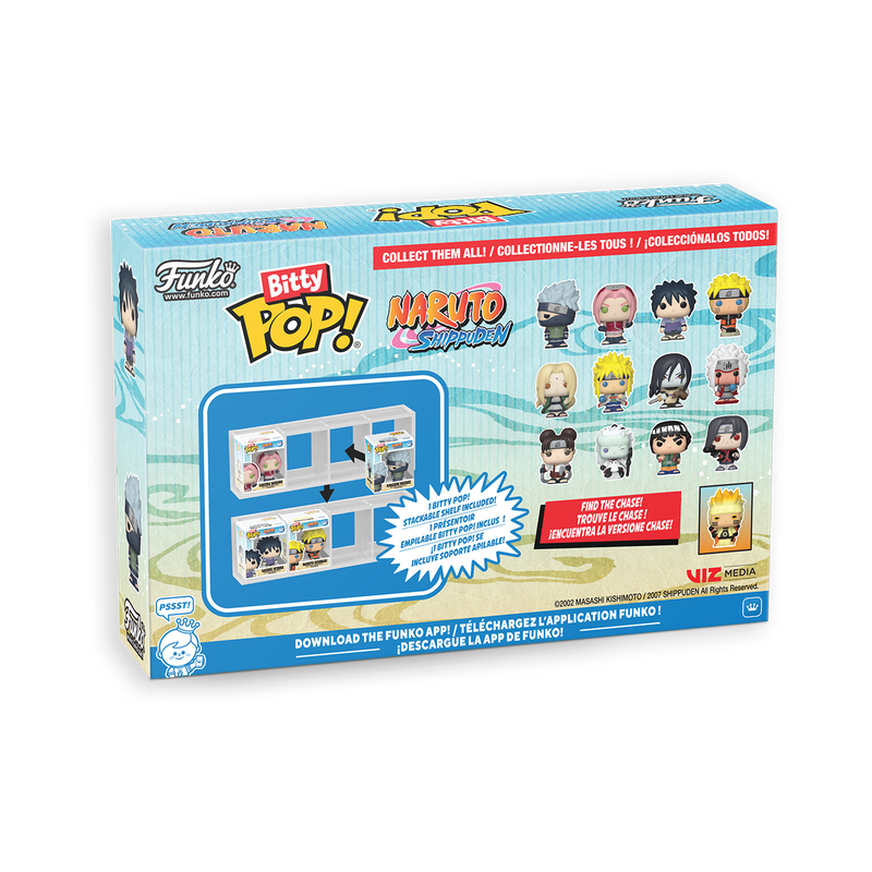 Bitty Pop! Naruto 4-Pack