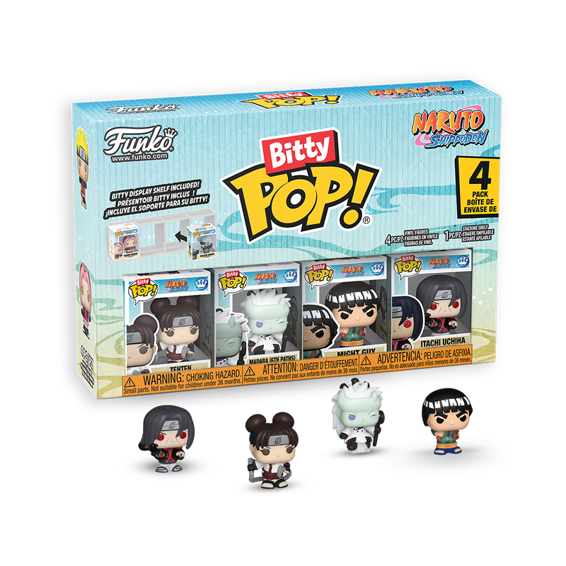 Bitty Pop! Naruto 4-Pack