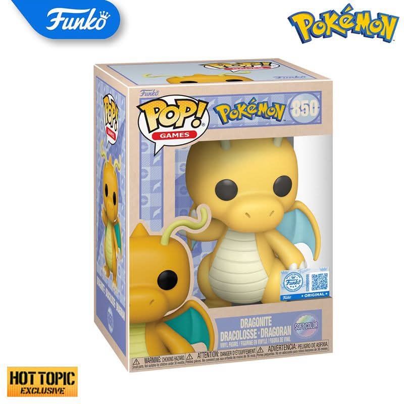 Funko Pop Dragonite Exclusivo de HotTopic Funko Pop Dragonite Exclusivo de HotTopic