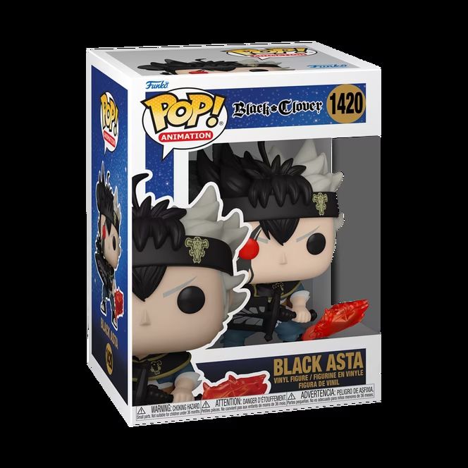 Funko Pop Black Clover Black Asta