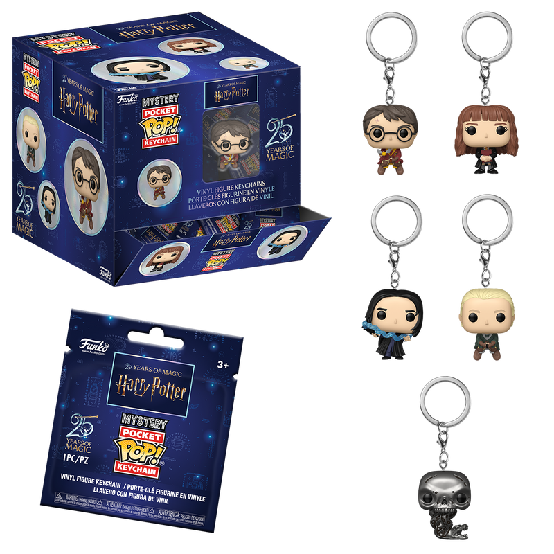 Mystery Pop! Keychain Harry Potter (25th Anniversary) Mystery Pop! Keychain Harry Potter (25th Anniversary)