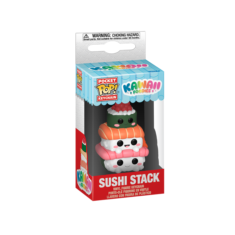 Pocket Pop Keychain Sushi Stack