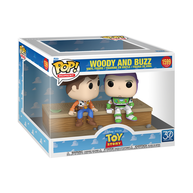 Funko POP! Moment: Disney Pixar Toy Story 30th Anniversary Woody and Buzz Funko POP! Moment: Disney Pixar Toy Story 30th Anniversary Woody and Buzz