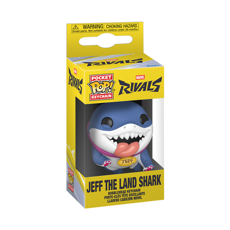 Pocket Pop! Keychain Jeff the Land Shark (Marvel Rivals) Pocket Pop! Keychain Jeff the Land Shark (Marvel Rivals)