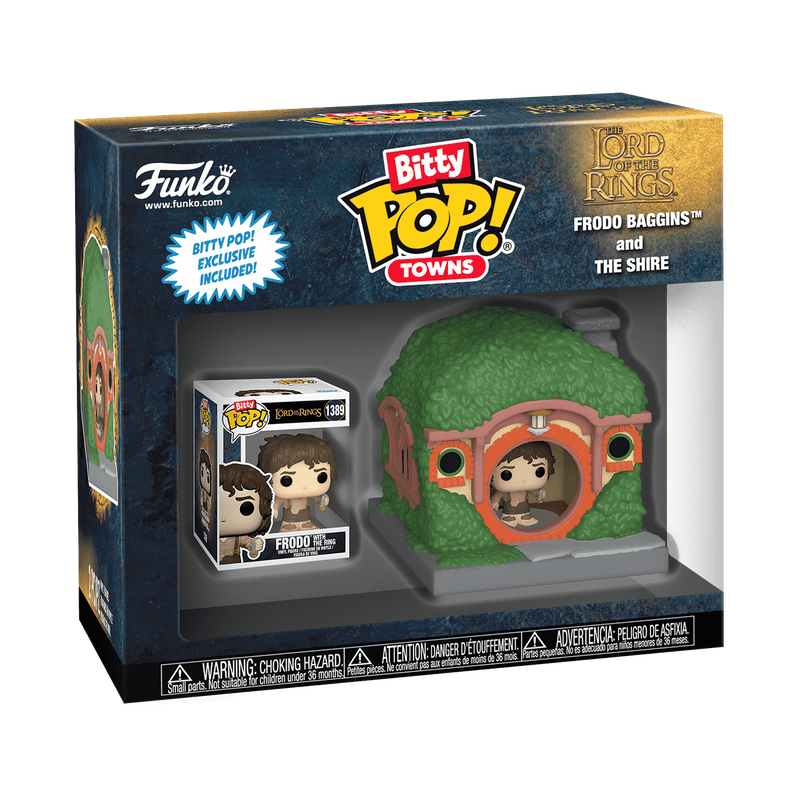 Bitty Pop! Towns Frodo Baggins and The Shire