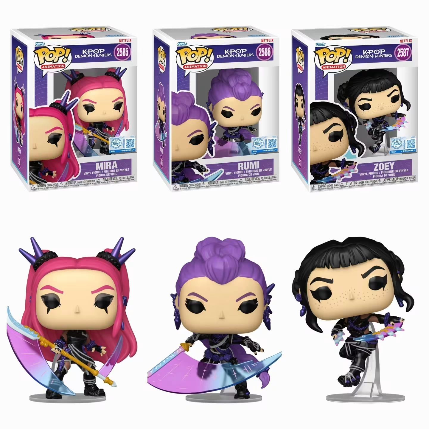 Pre-orden Funko Pop Bundle Kpop Demon Hunters Exclusivo