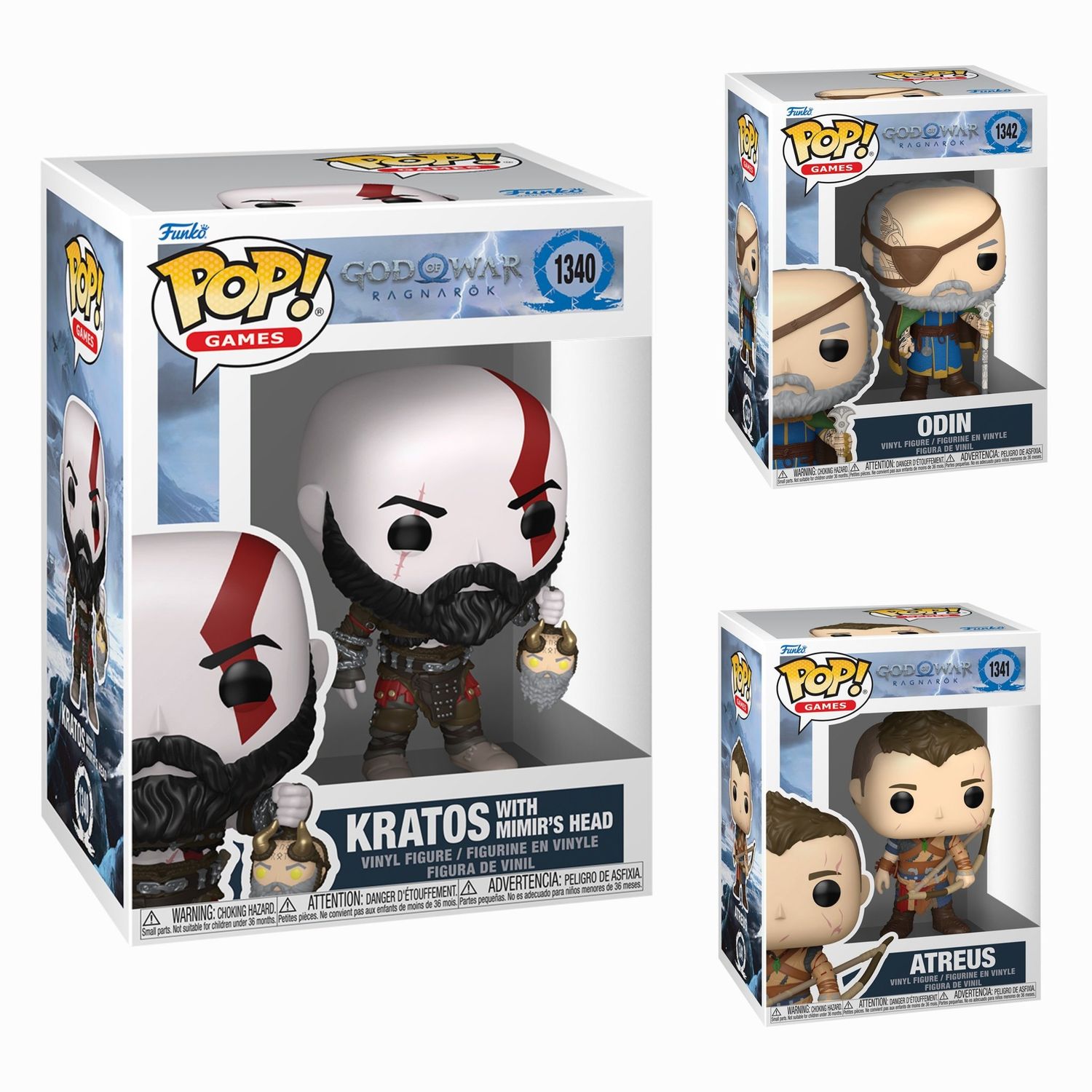 Pre-orden Funko Pop Bundle GOW