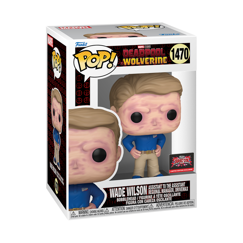 Funko Pop Wade Wilson Exclusivo TargetCon Funko Pop Wade Wilson Exclusivo TargetCon