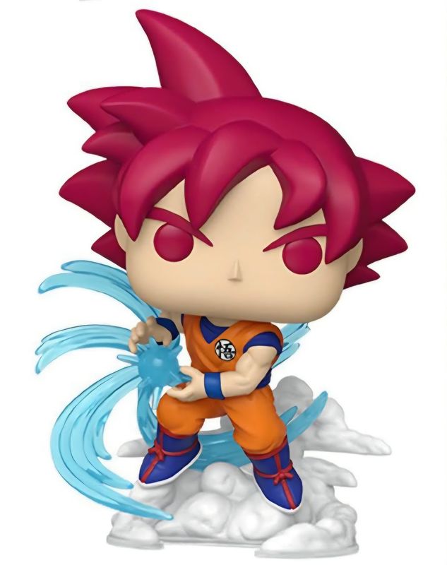 Funko Pop Dragon Ball Super. Super Saiyan God Goku Exclusivo Chalice Collectibles