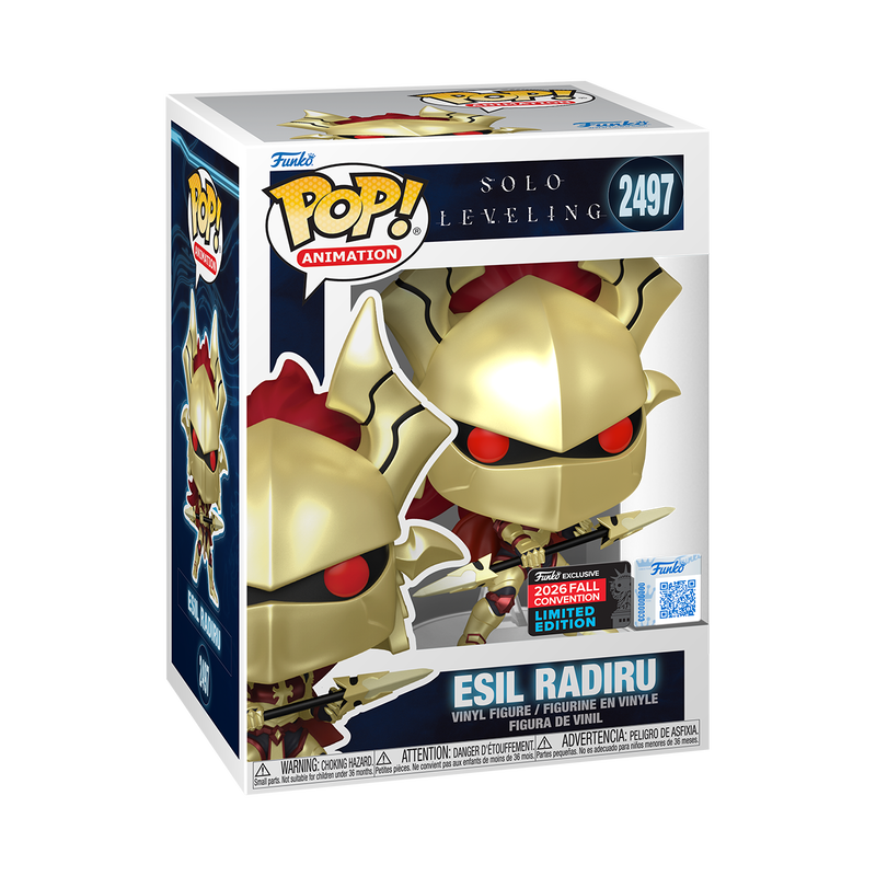 Funko Pop Solo Leveling Esil Radiru Exclusiva NYCC