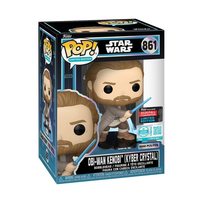 Funko Pop Obi Wan Kenobi (Kyber Cristal) LE SUPREME