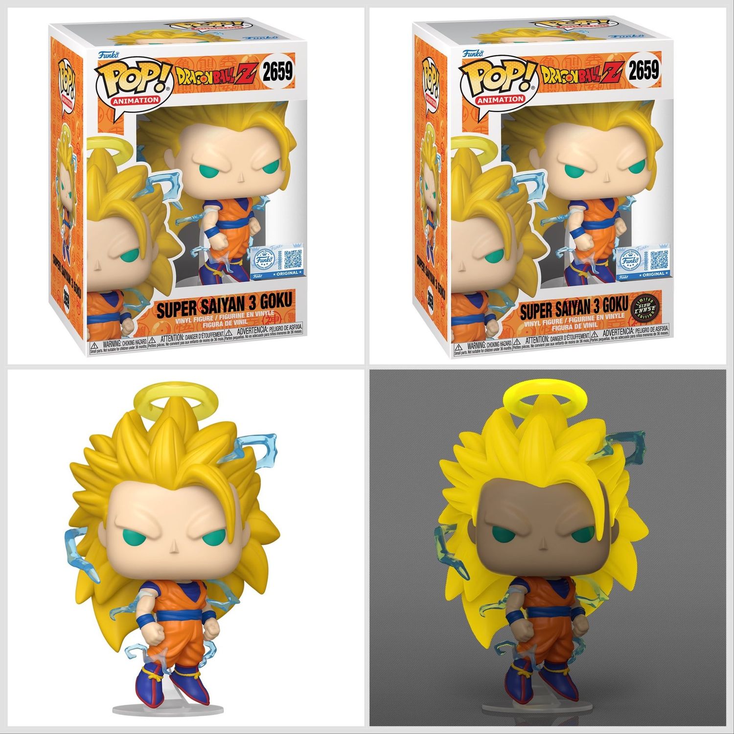 Pre-orden Funko Pop Dragon Ball Z Super Saiyan 3 Goku Bundle Chase