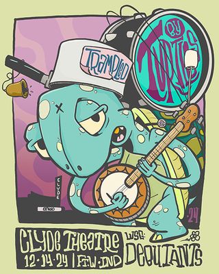 Trampled by Turtles / Debutants - 16x20&quot; Digital Print
