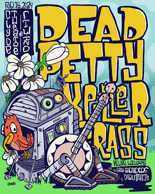 Keller Williams / The Hillbenders / Debutants - 16x20&quot; Digital Print