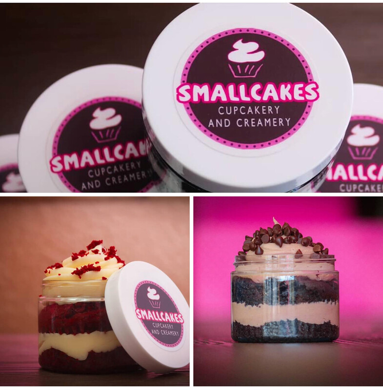 8 - Pack Cupcake Jars