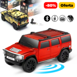 Bocina Bluetooth Tipo Hummer H3, Color: Rojo