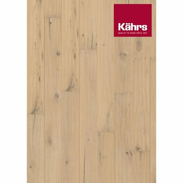 KÄHRS Landhausdiele Eiche Calce Naturöl gefast gebürstet weiss geölt | Statt 75,71€ jetzt nur 53,90€ pro m²