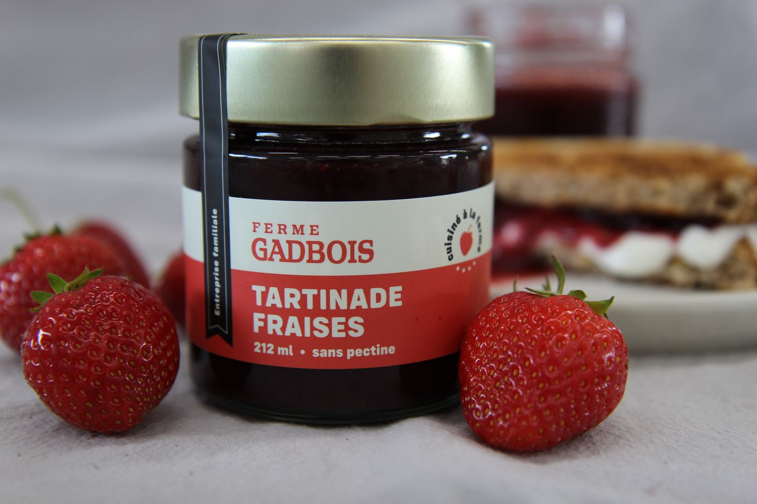 Tartinade de fraises