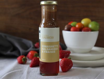 Vinaigrette balsamique aux fraises Vinaigrette balsamique aux fraises