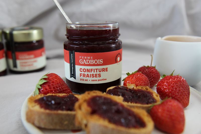 Confiture de fraises