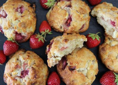 Scone aux fraises - 6 unités
