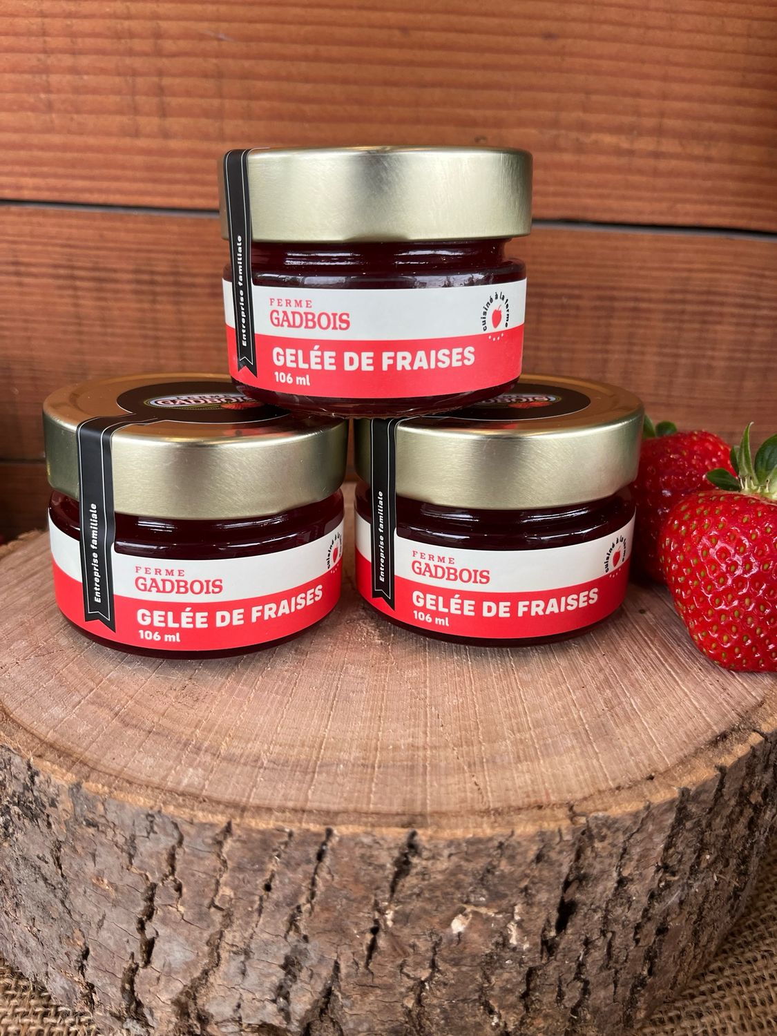 Gelée de fraises Gelée de fraises