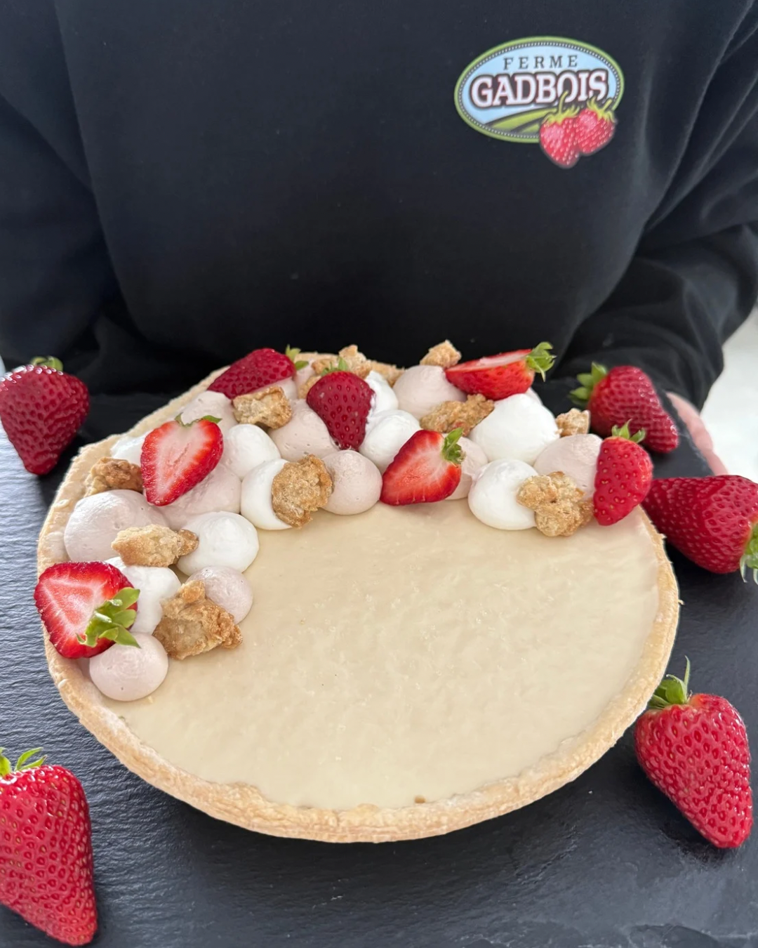 Tarte crémeuse à l'érable Tarte crémeuse à l'érable