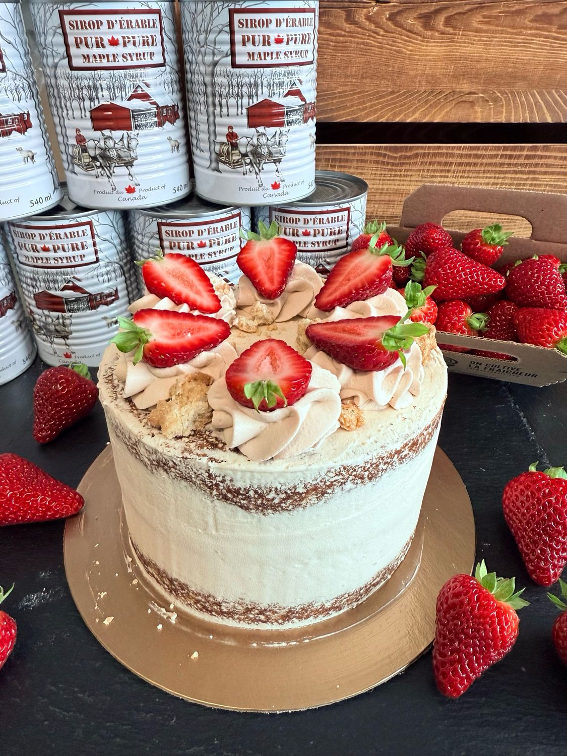 Gâteau à l'érable Gâteau à l'érable