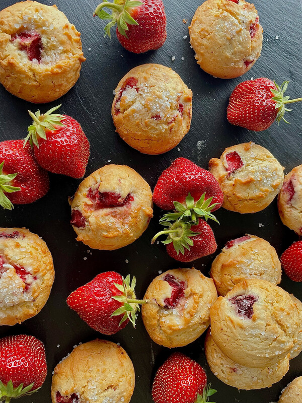 Biscuits aux fraises - 6 unités