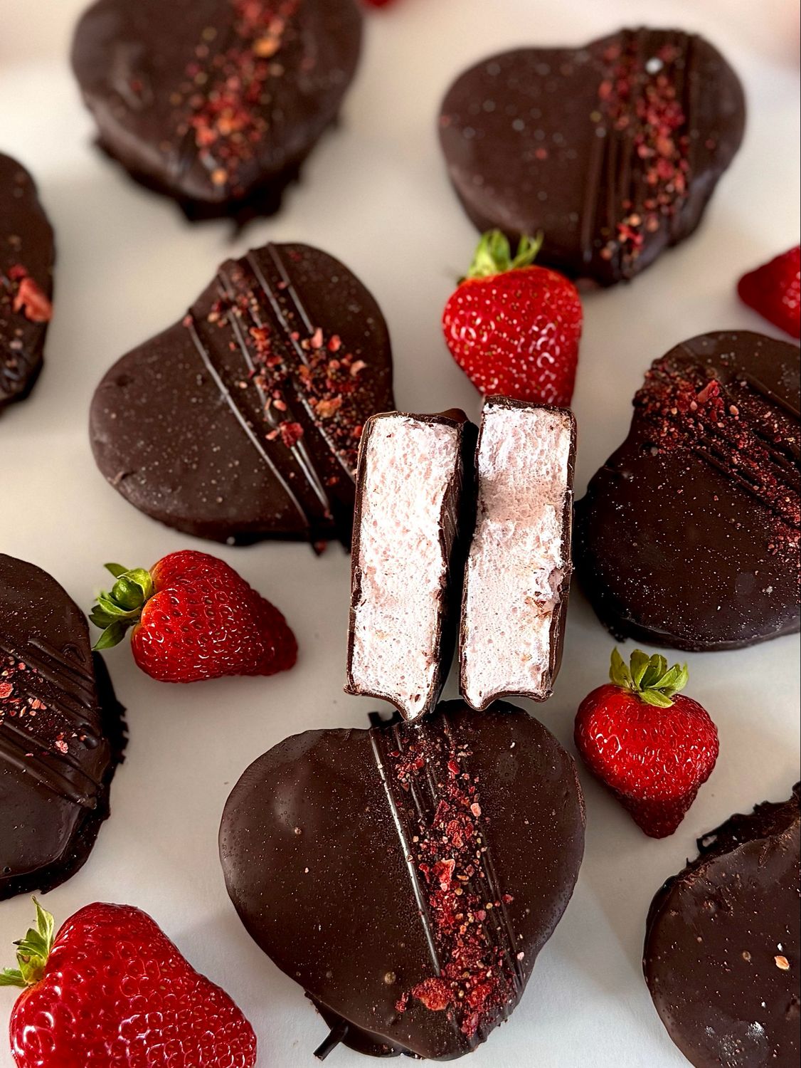 Guimauve chocolatée