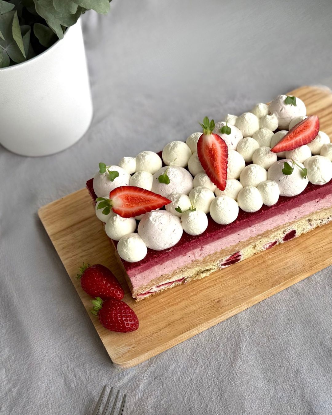 Étagé Fraises et Framboises