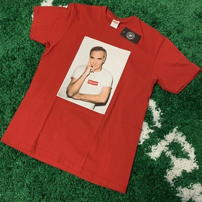 Supreme Morrissey Red T-Shirt Size Large