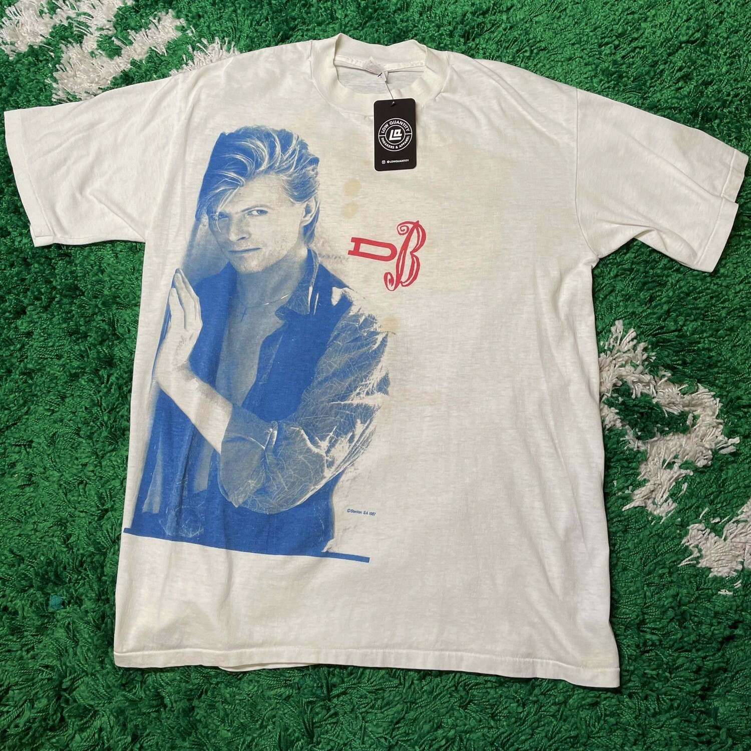 David Bowie The Glass Spider Tour 1987 Tee Size XL