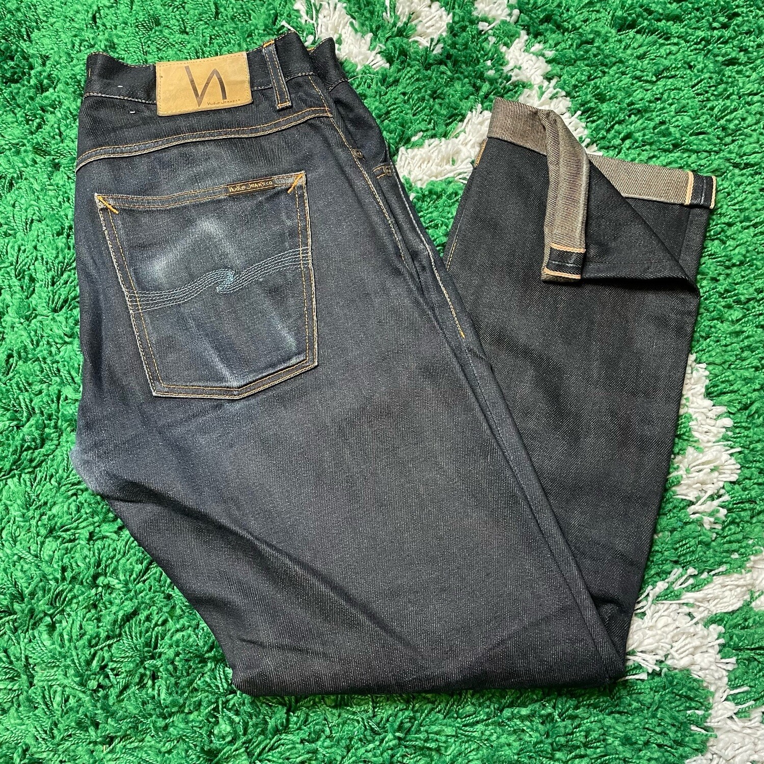 Nudie Jeans Dry Selvage Size 32x32