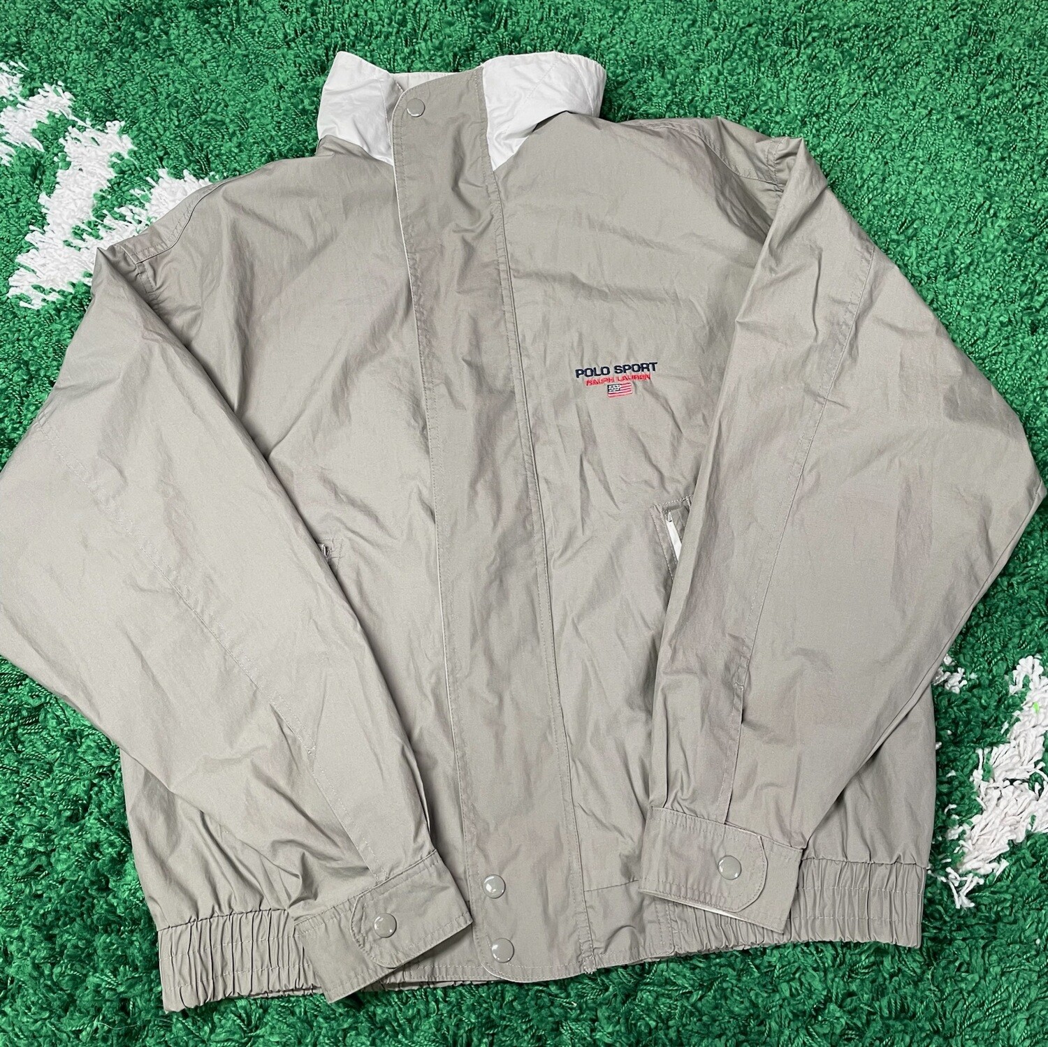 Polo Sport USA Grey Jacket Size Large