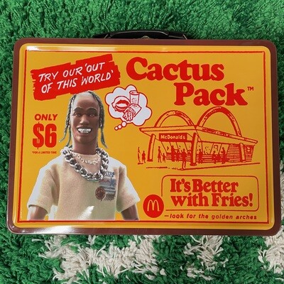Travis Scott x McDonalds Cactus Pack Vintage Metal Lunchbox