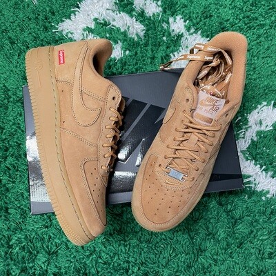 Nike Air Force 1 Low SP Supreme Wheat Size 8.5