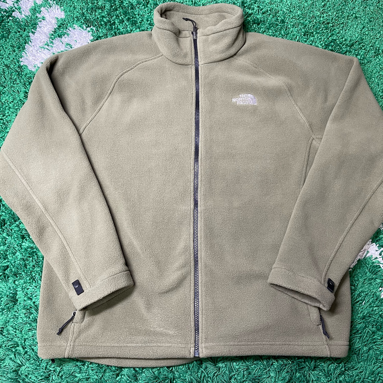 The North Face Olive Fleece Size Xl