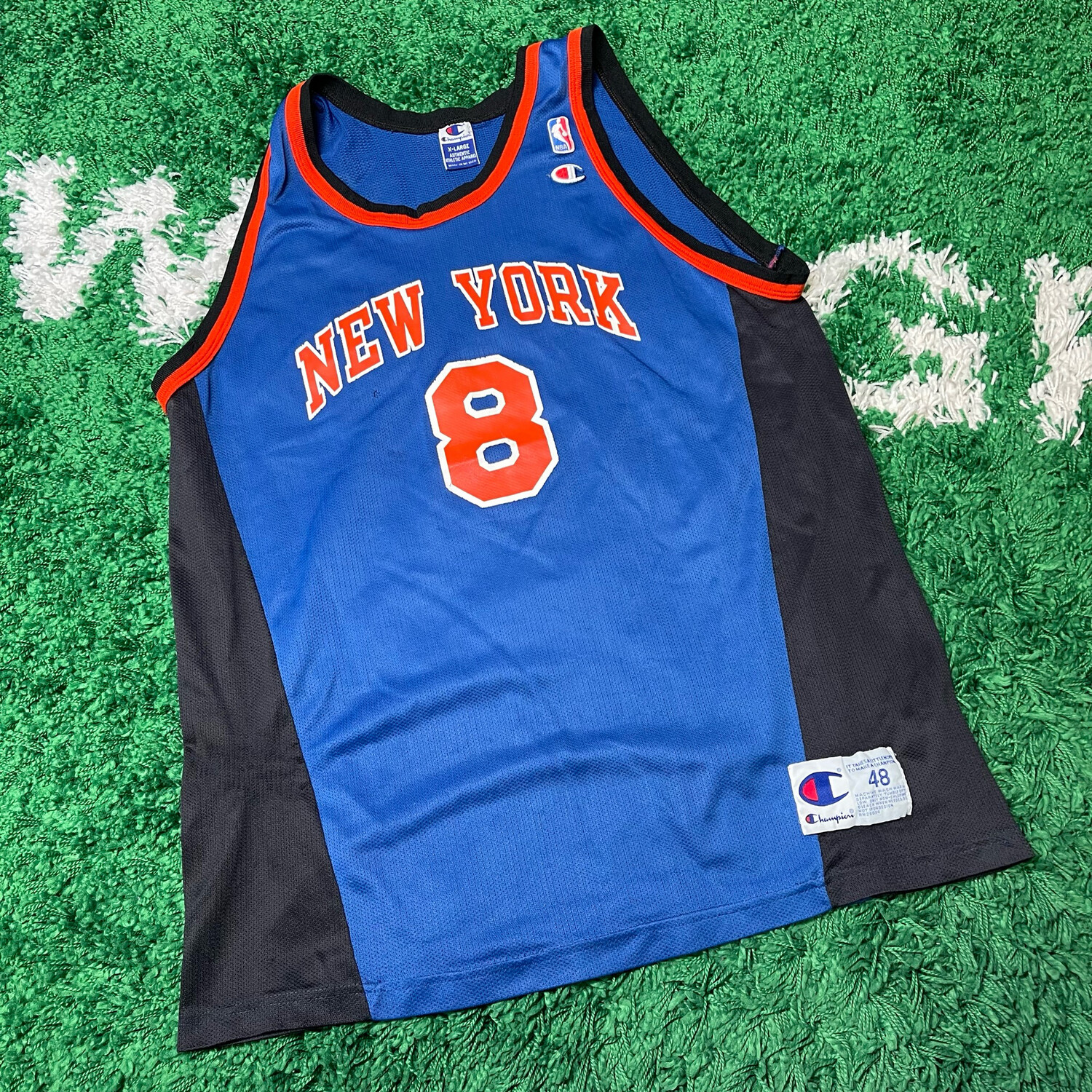New York Knicks Sprewell Champion Jersey Size XL