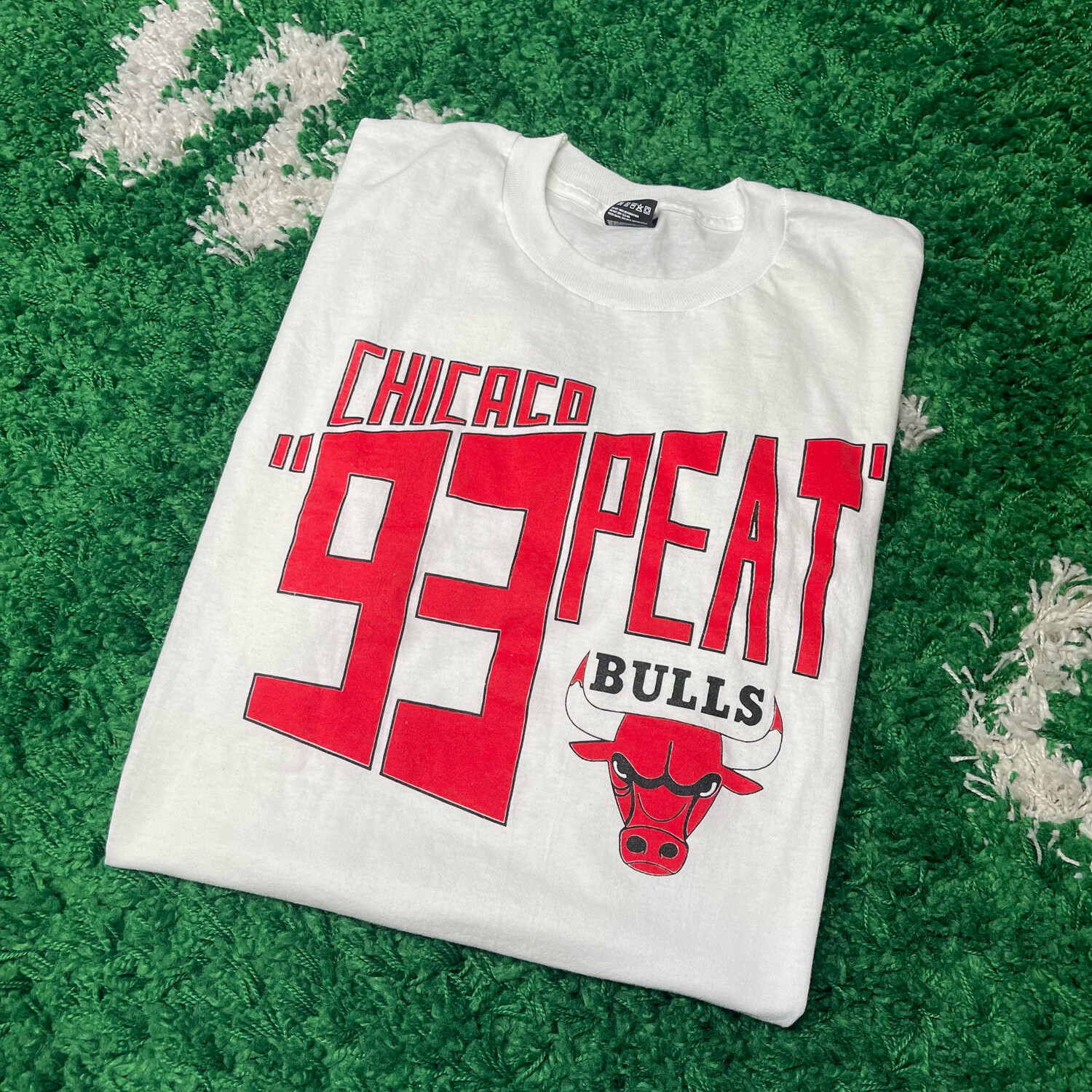 Chicago Bulls '93 Peat Tee Size XL