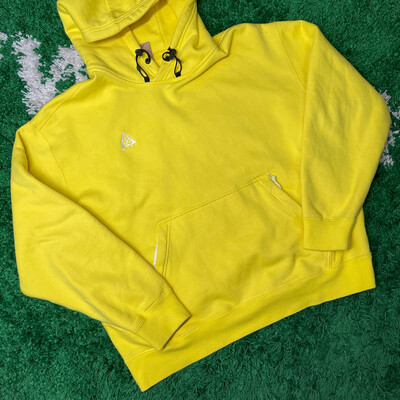 Nike Yellow ACG Hoodie Size Large