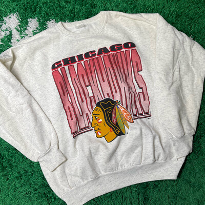 Chicago Blackhawks Crewneck Sweatshirt Size Large