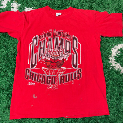 Chicago Bulls 1991 Eastern Conference Champs Tee Size Medium