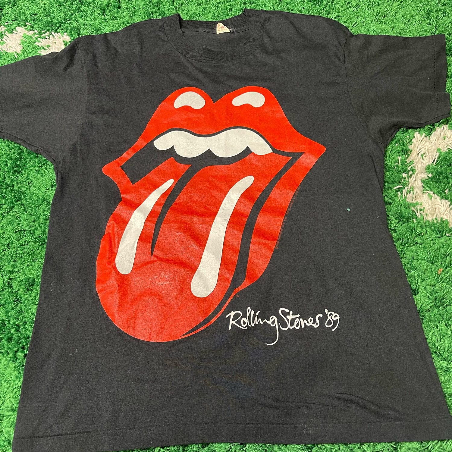Rolling Stones 1989 Canadian Tour Tee Size Large