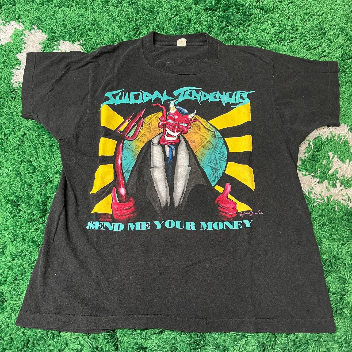 Suicidal Tendencies You Cant Bring Me Down Tour Tee Size Large