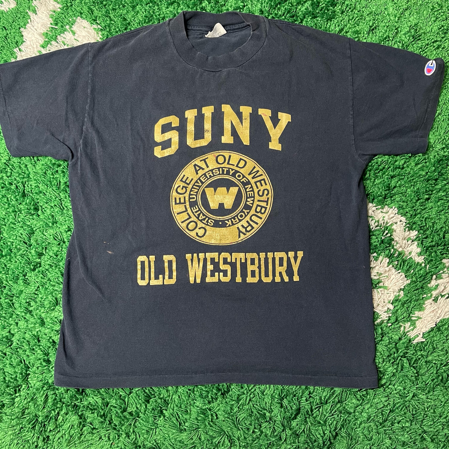 SUNY Old Westbury Champion Tee Size Large