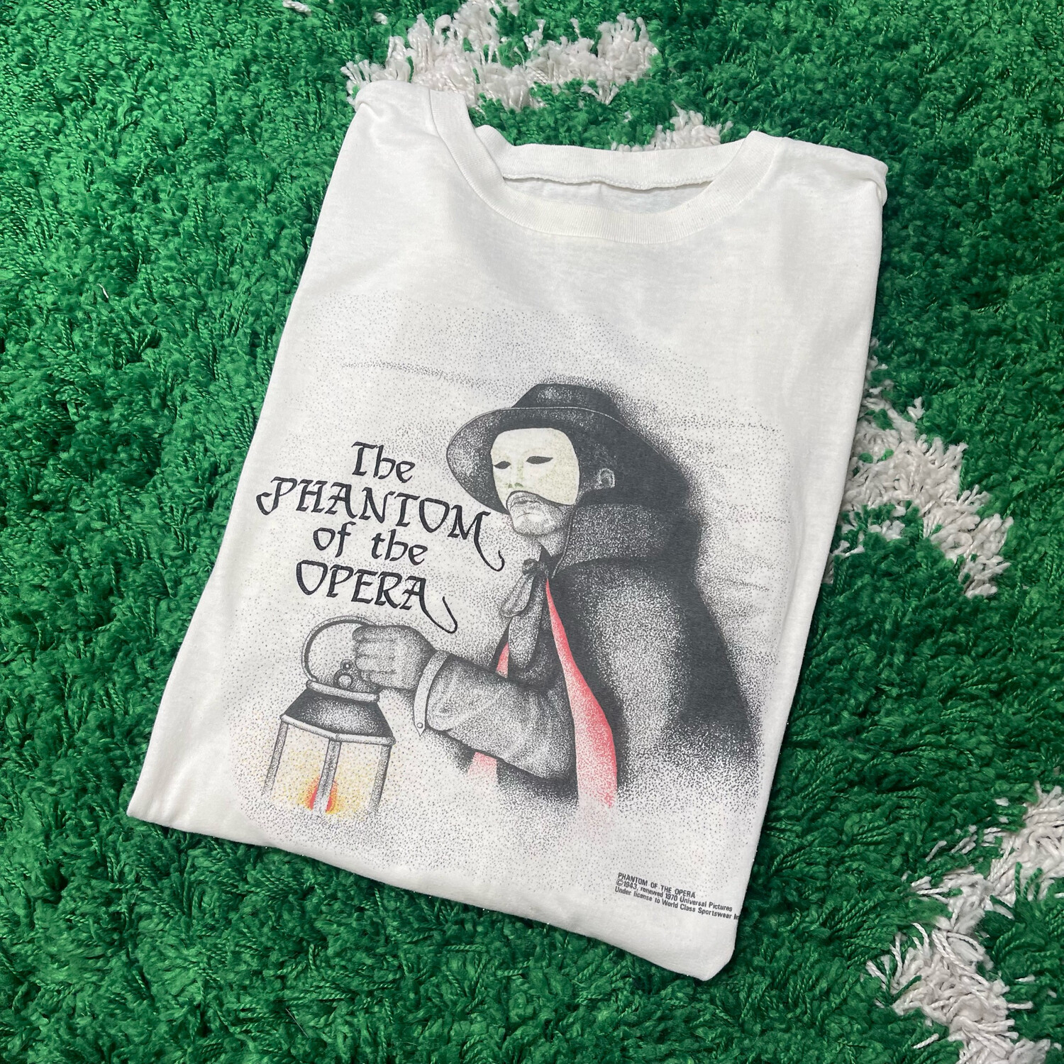 Phantom Of The Opera 80s Tee Size Large