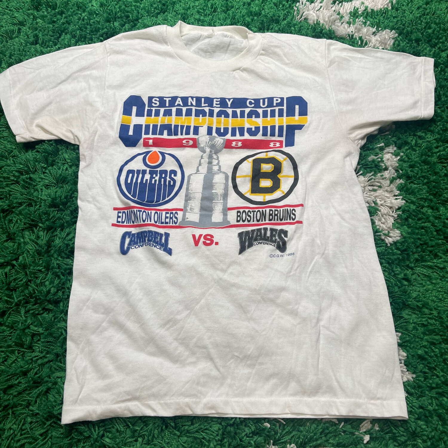 Stanley Cup Championship 1988 Size Small