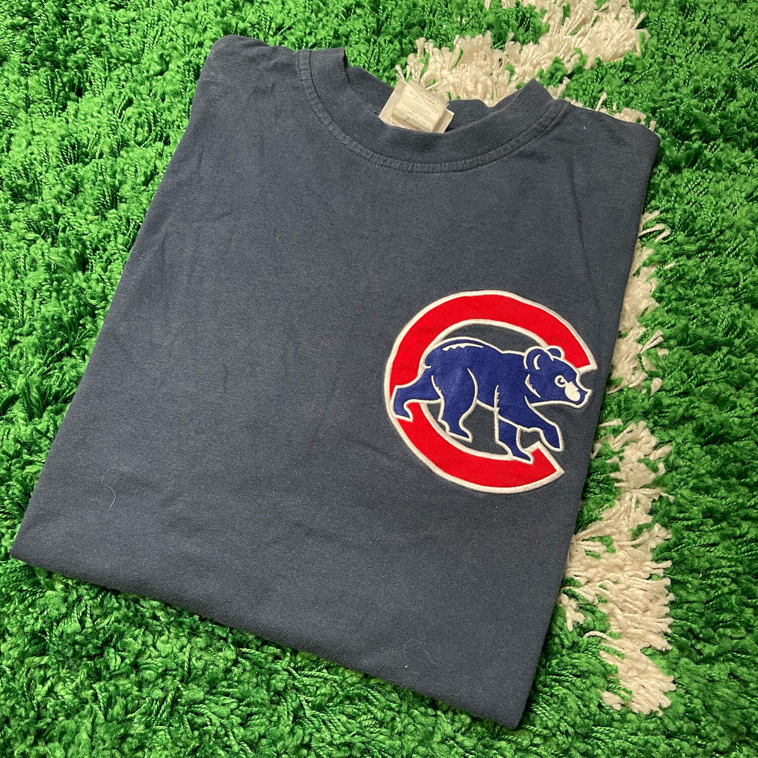 Chicago Cubs Pocket Logo Lee Tee Size Medium